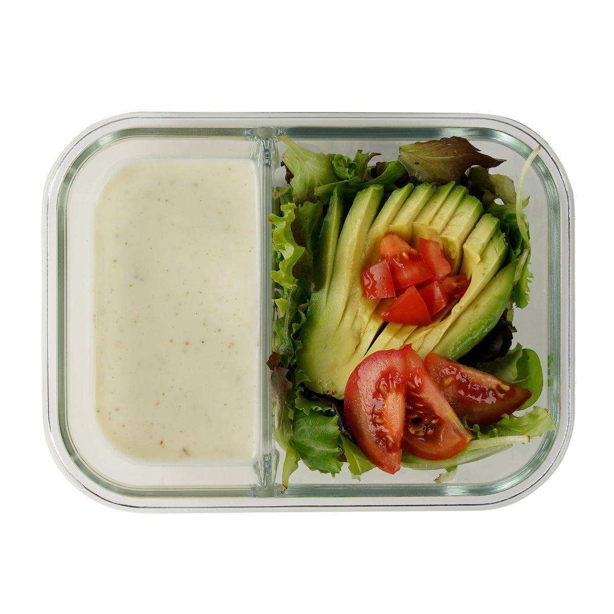 Lot de 2 boîtes à repas en verre avec deux compartiments 1000 ml Fackelmann Move - Image 4