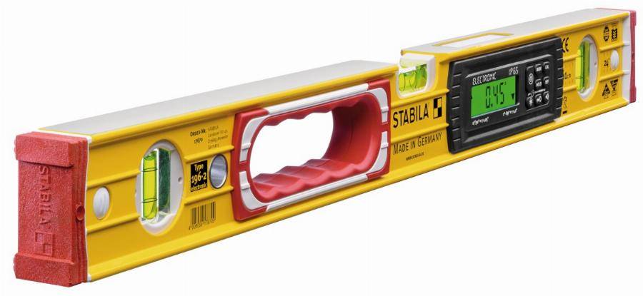 Stabila - Niveau à bulle electronique STABILA tech 196 ip 65 61cm - 17670