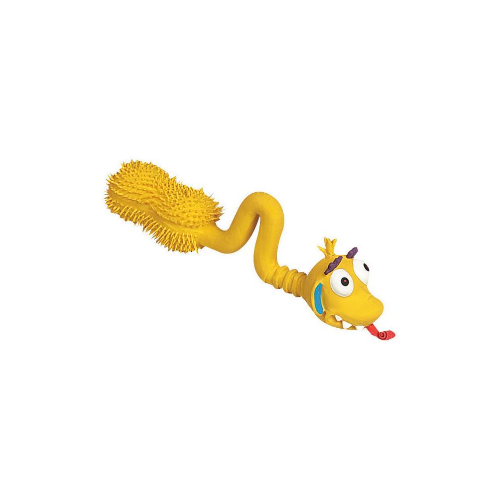 Flamingo - Flamingo - 1 Jouet latex pop up langue 21 cm couleur aléatoire pour chien. - Imagen 5
