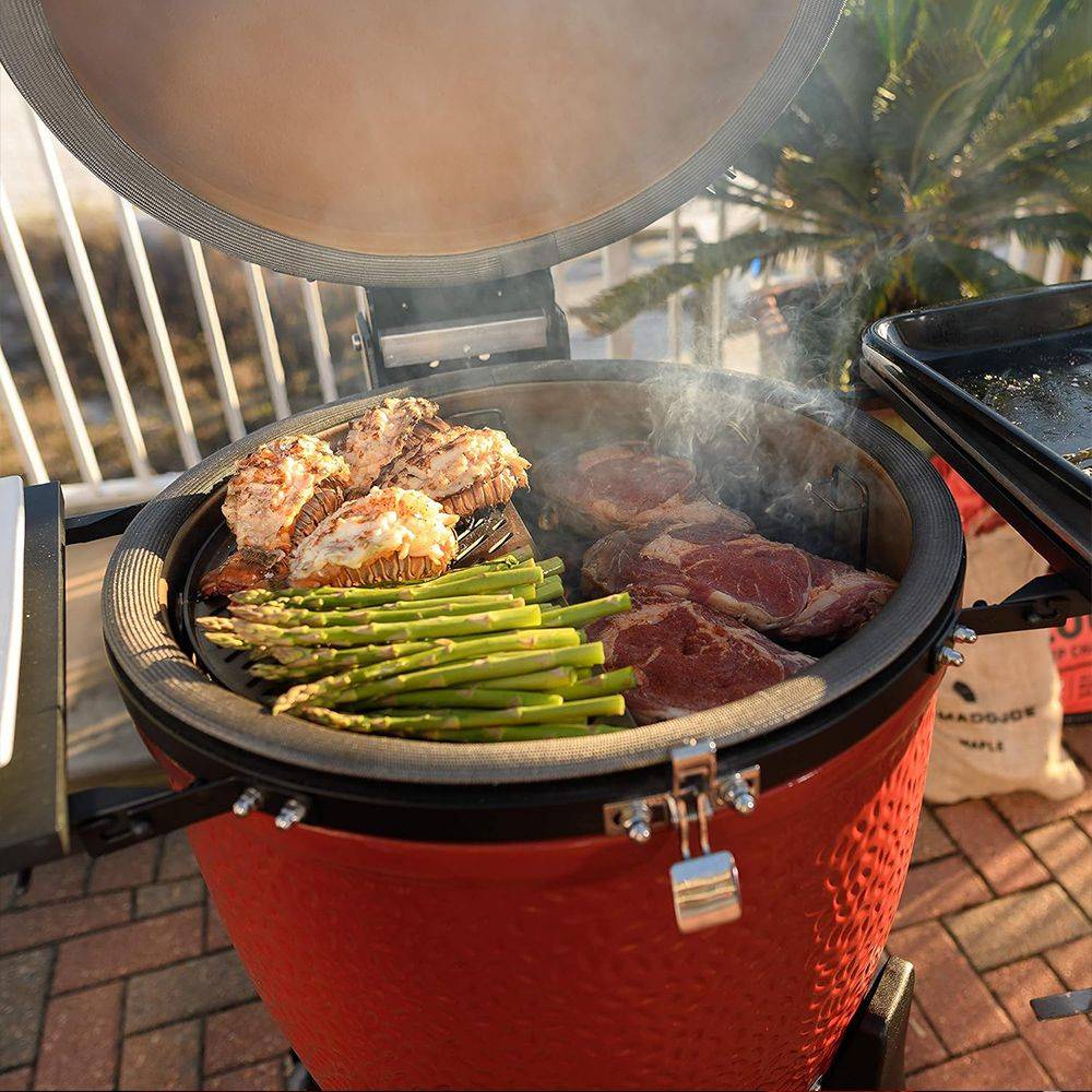 Barbecue kamado Classic Joe II sur chariot - Image 4