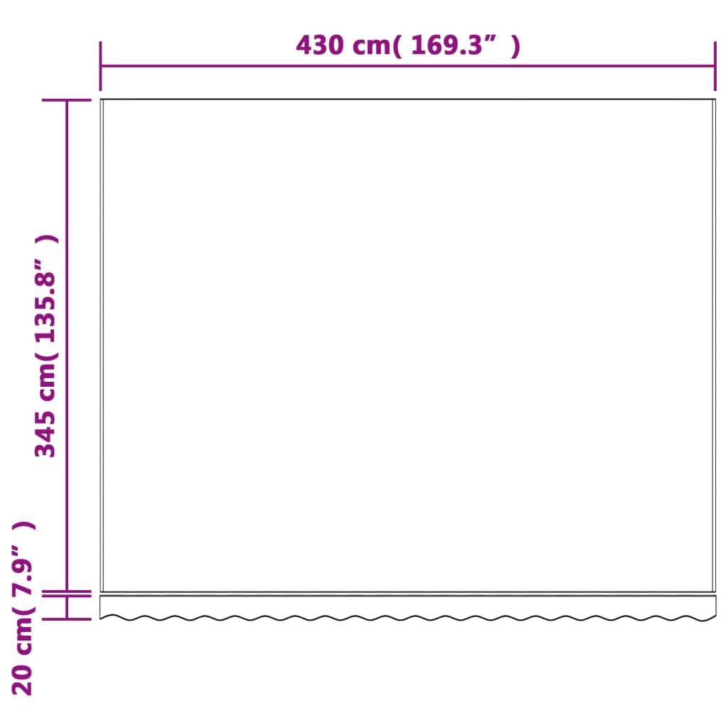 Prolenta Premium - Store banne Juna Rouge 430 X 345 cm - P87211R - Image 7