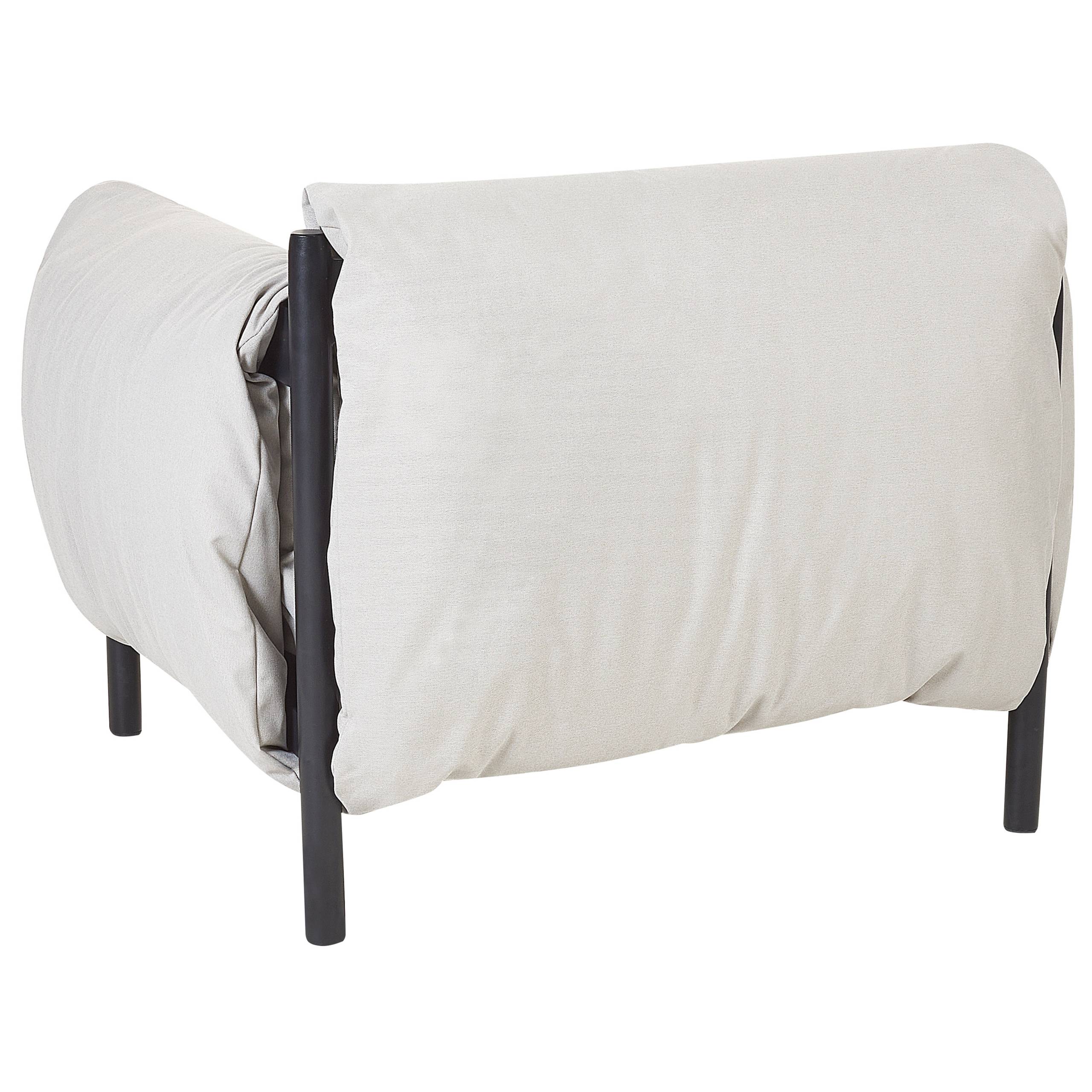Beliani - Set de jardin, 4 Personnes Aluminium Gris ESPERIA - Beliani - Imagen 9