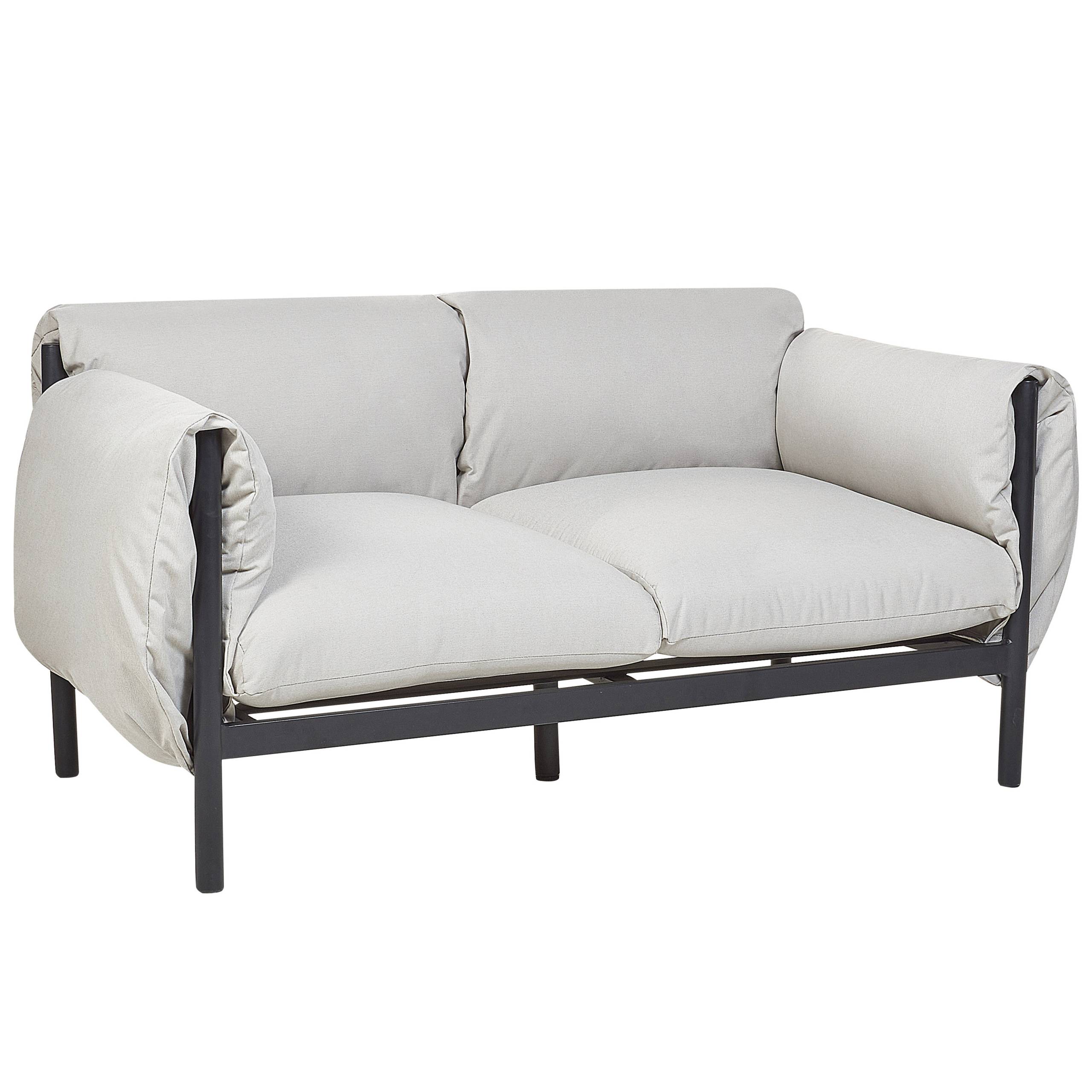 Beliani - Set de jardin, 4 Personnes Aluminium Gris ESPERIA - Beliani - Imagen 4