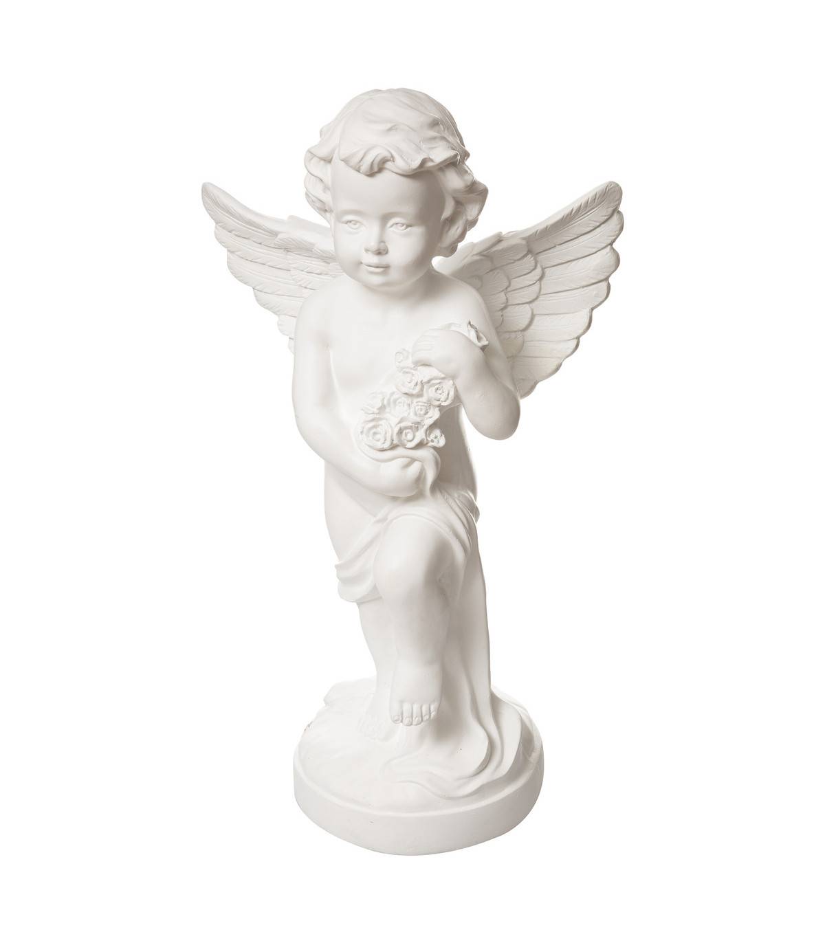 Atmosphera - Statue Ange debout en magnésie H 69.5 cm - Imagen 1