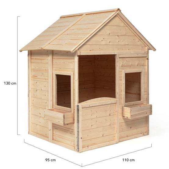 Maisonnette enfant en bois ADVENTURE, cabane de jeux extérieure - Image 4