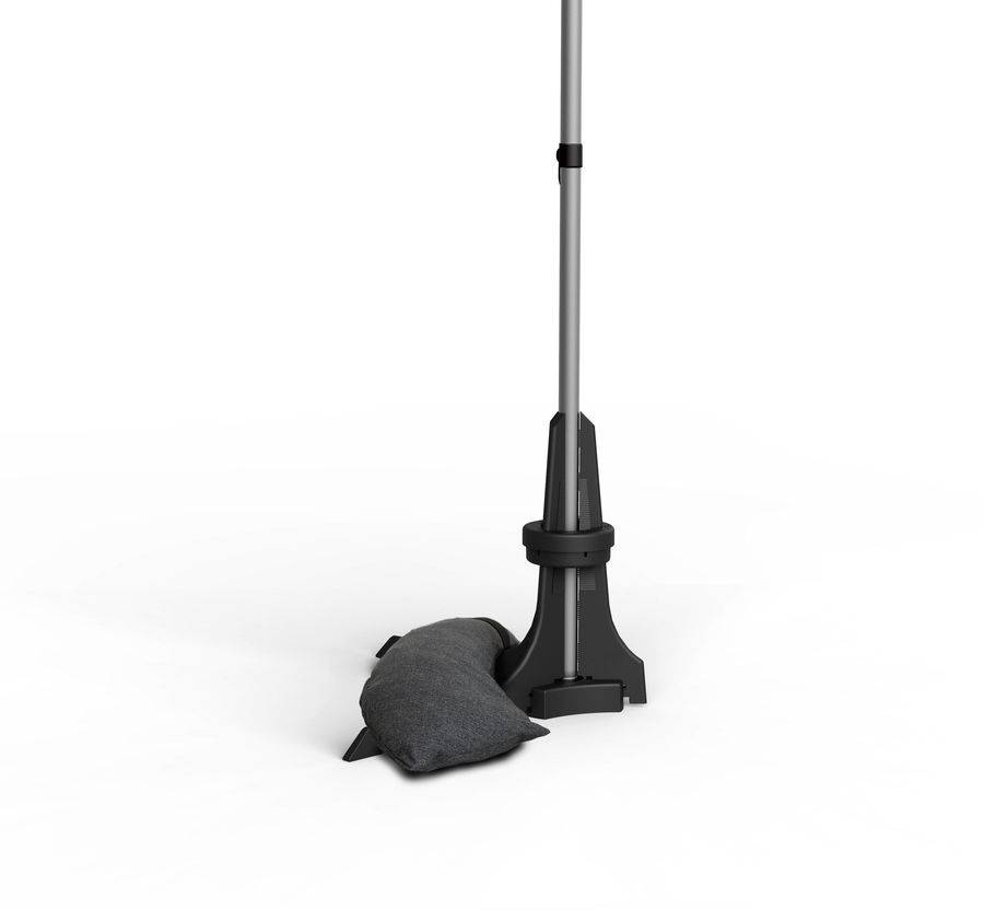 Baser - Pied pour parasol de balcon anthracite - de Ø20 à 40 mm - 50 Kg Baser - Imagen 1