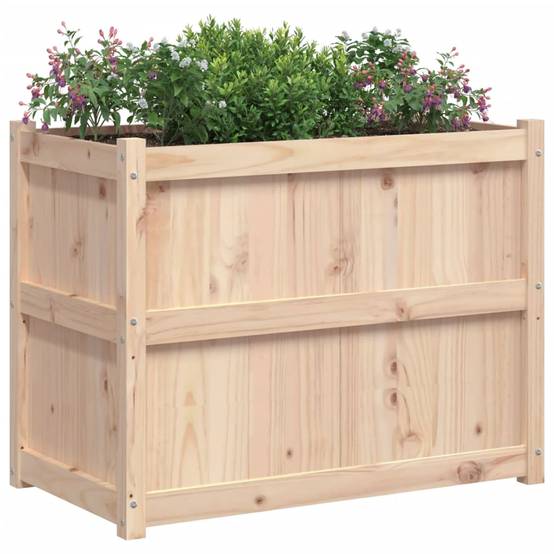 Maison Chic - Jardinière - Bac à Fleurs - Pot De Fleurs 90x50x70 cm bois de pin massif - Imagen 4