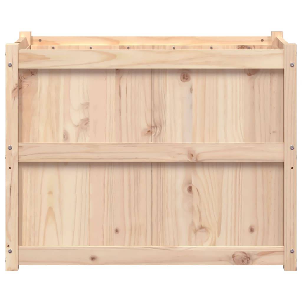 Maison Chic - Jardinière - Bac à Fleurs - Pot De Fleurs 90x50x70 cm bois de pin massif - Imagen 5