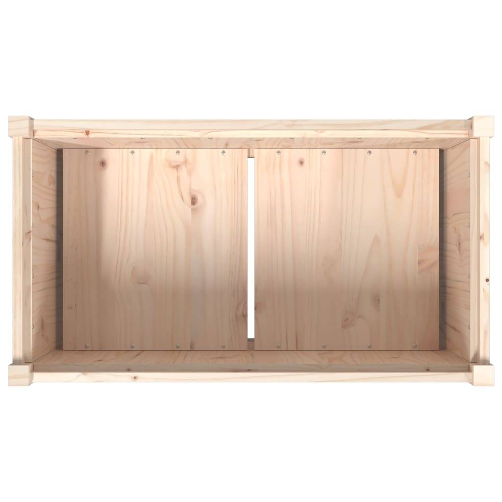 Maison Chic - Jardinière - Bac à Fleurs - Pot De Fleurs 90x50x70 cm bois de pin massif - Imagen 8