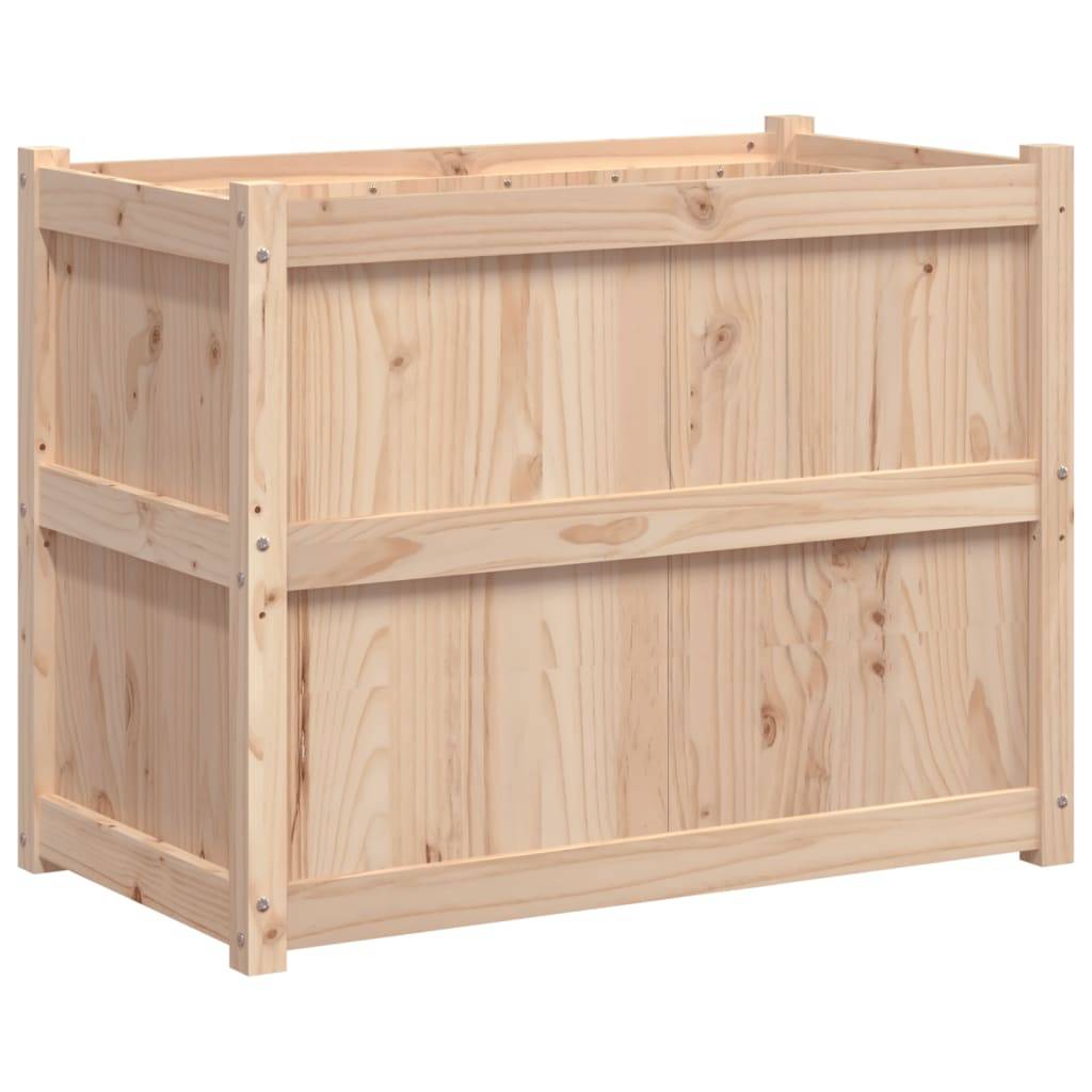 Maison Chic - Jardinière - Bac à Fleurs - Pot De Fleurs 90x50x70 cm bois de pin massif - Imagen 7
