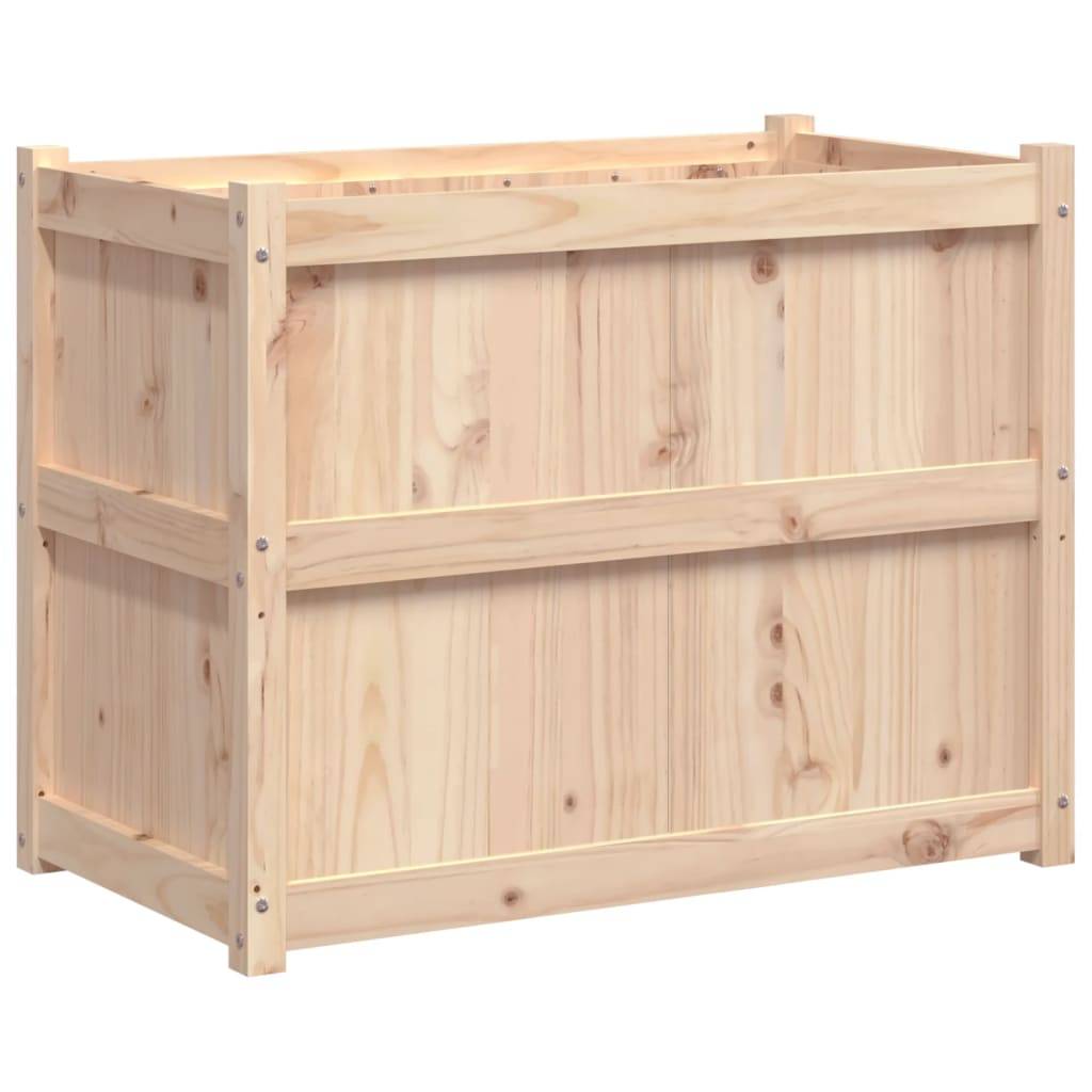 Maison Chic - Jardinière - Bac à Fleurs - Pot De Fleurs 90x50x70 cm bois de pin massif - Imagen 1