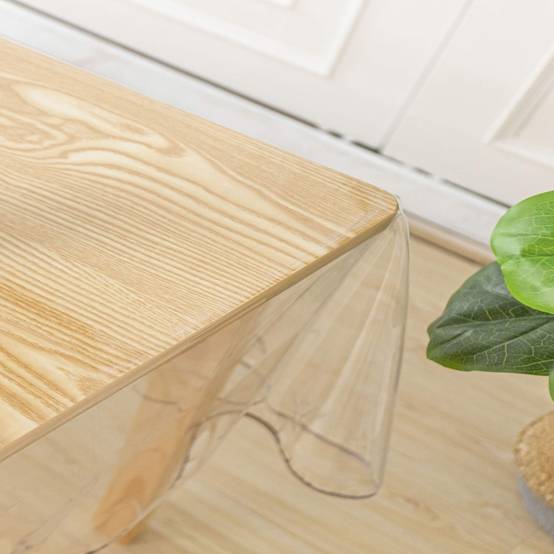 Home Maison - Nappe transparente rectangulaire - HOME MAISON - Plastique - Transparent - Image 2