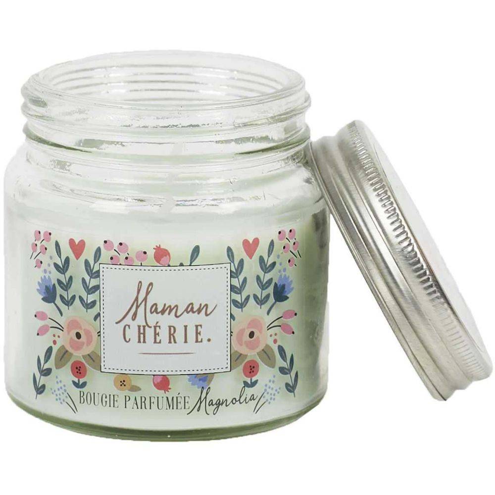 The Home Deco Factory - Bougie parfumée en pot Maman 6.5 cm (Lot de 4) - Imagen 4