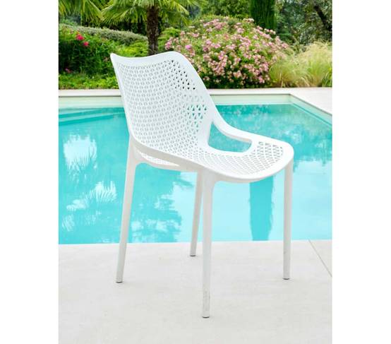 Ensemble table et chaises de jardin 6 places BALINIS - Image 4