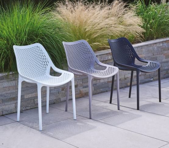 Ensemble table et chaises de jardin 6 places BALINIS - Image 5