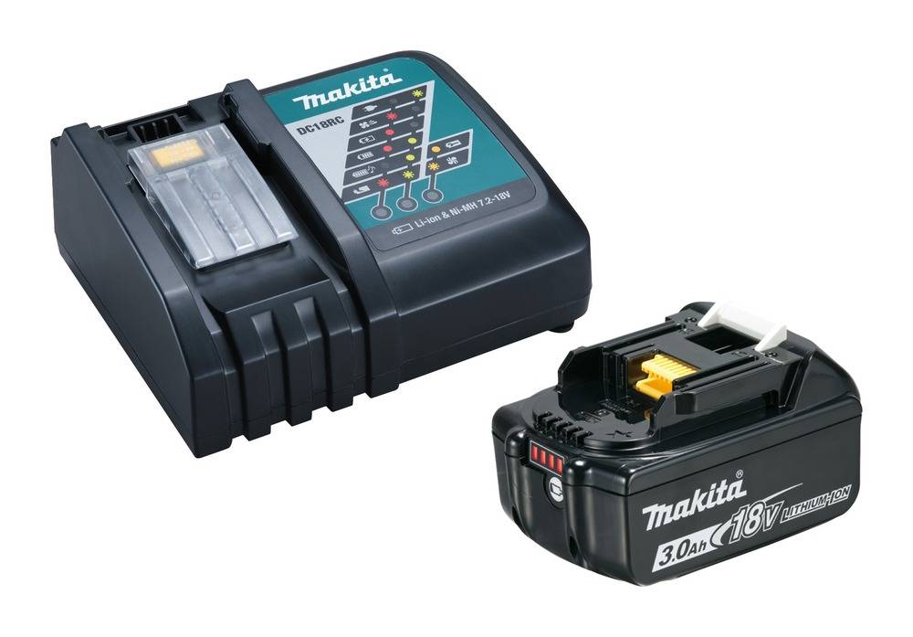 PackLXT 1x BL1830B (18V 3.0Ah) + DC18RC - MAKITA - 191A24-4 - Image 2