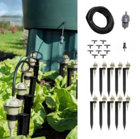 Iriso - Kit 10 goutteurs Iriso avec supports pour réserve - Imagen 1