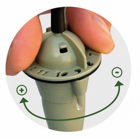 Iriso - Kit 10 goutteurs Iriso avec supports pour réserve - Imagen 3