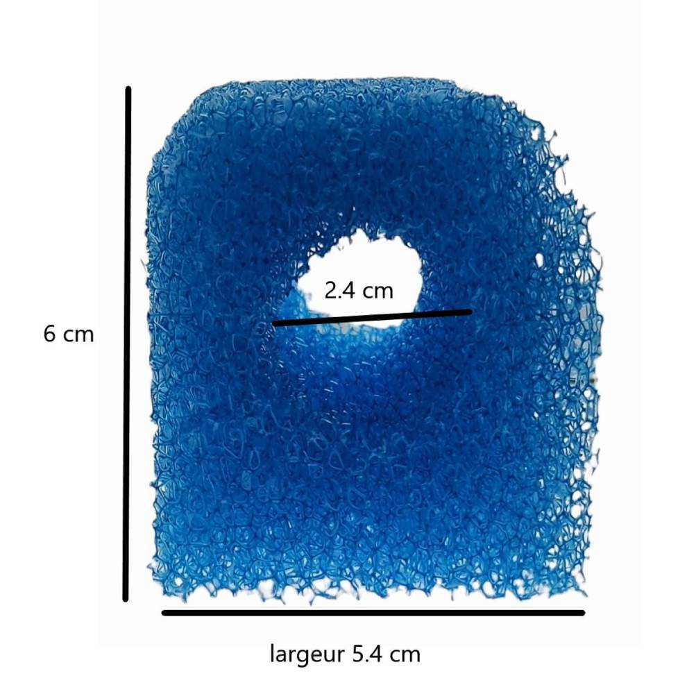 Zolux - Mousse bleue medium CL 120 A pour pompe classic 120 pour aquarium - Imagen 5