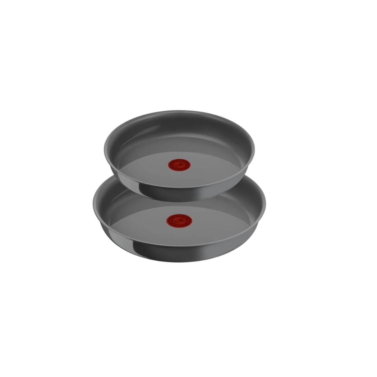 Set de poêles anti-adhésives 24/28cm gris L2619102 Tefal - Imagen 2
