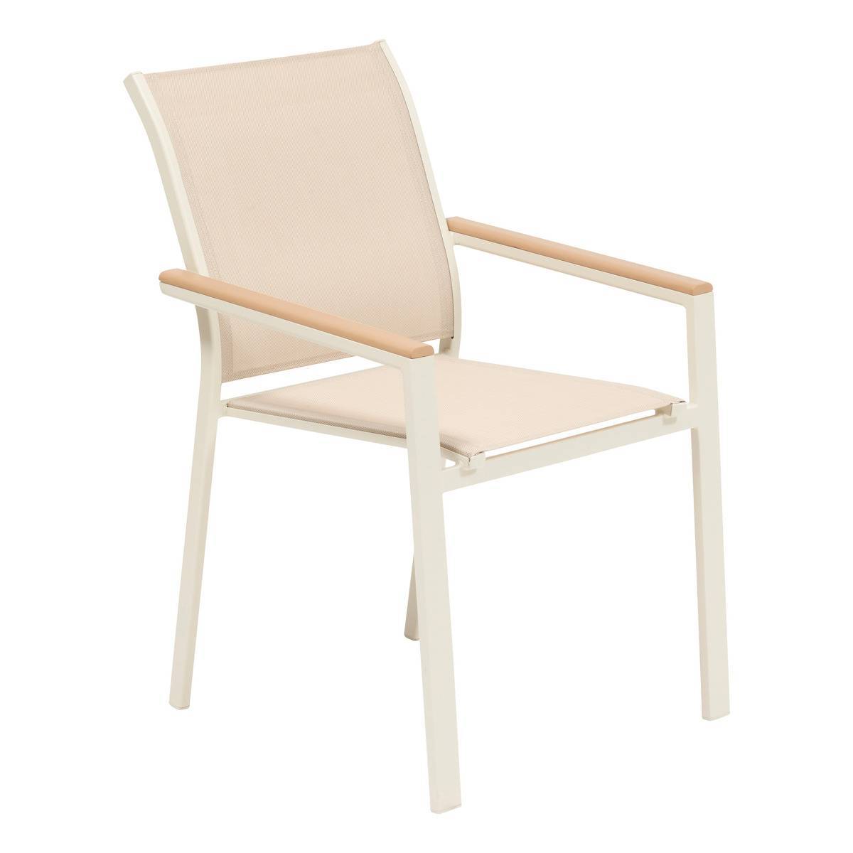 Hesperide - Fauteuil de jardin empilable Essentia argile Hespéride