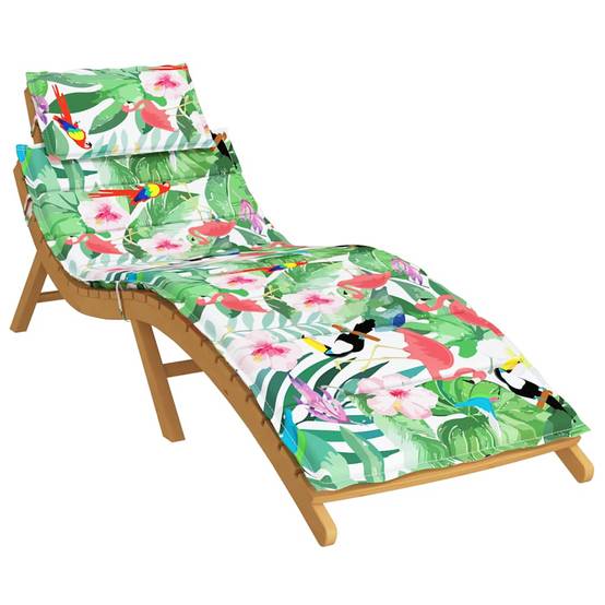 Coussin Bain de soleil | Coussin de chaise longue multicolore tissu oxford Maison Chic - Image 3
