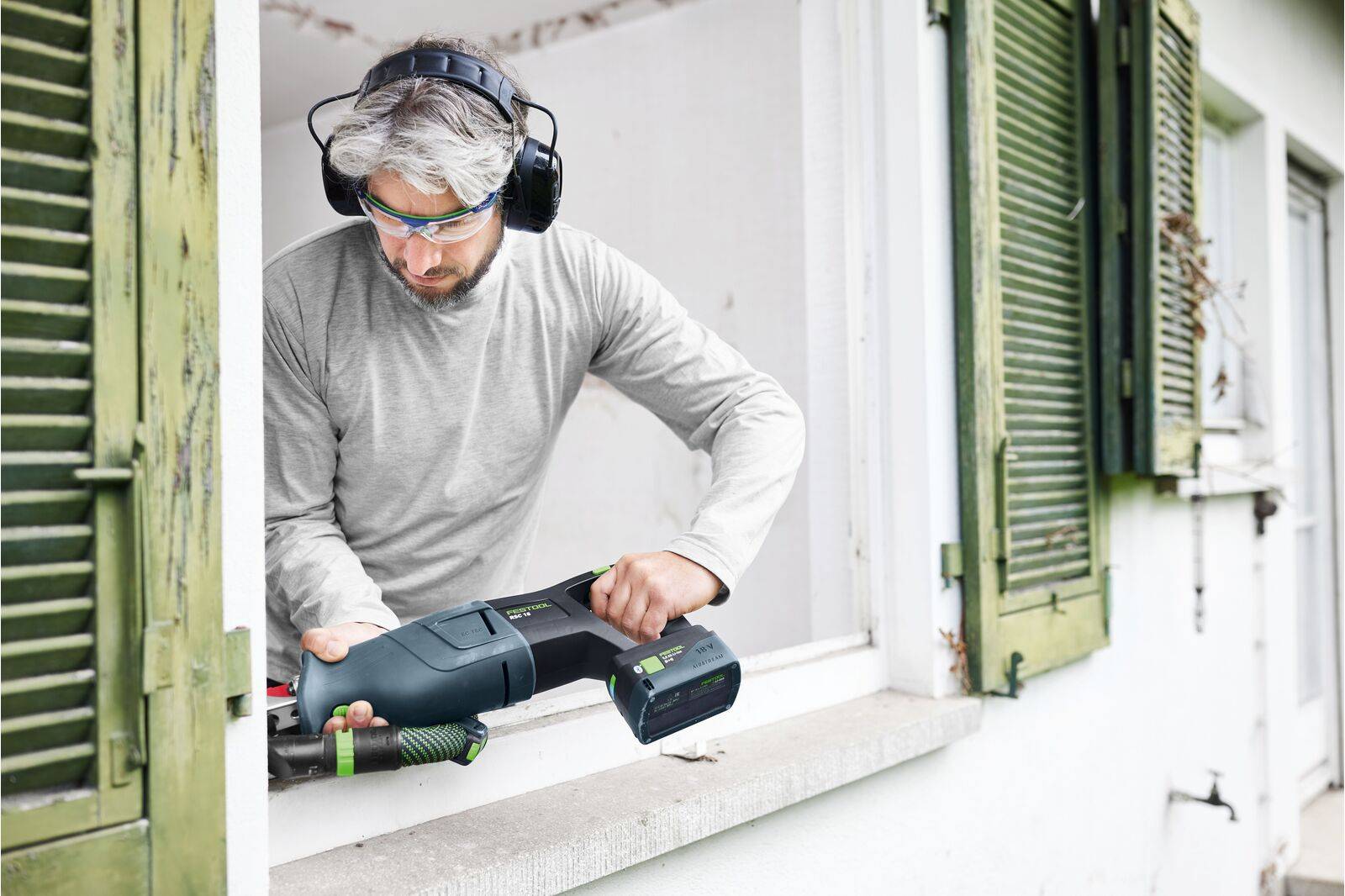 Festool - Scie sabre 18V RSC 18 5,0 EB-Plus + 2 batteries 5Ah + chargeur rapide + coffret Systainer 3 - FESTOOL - 576948 - Imagen 5