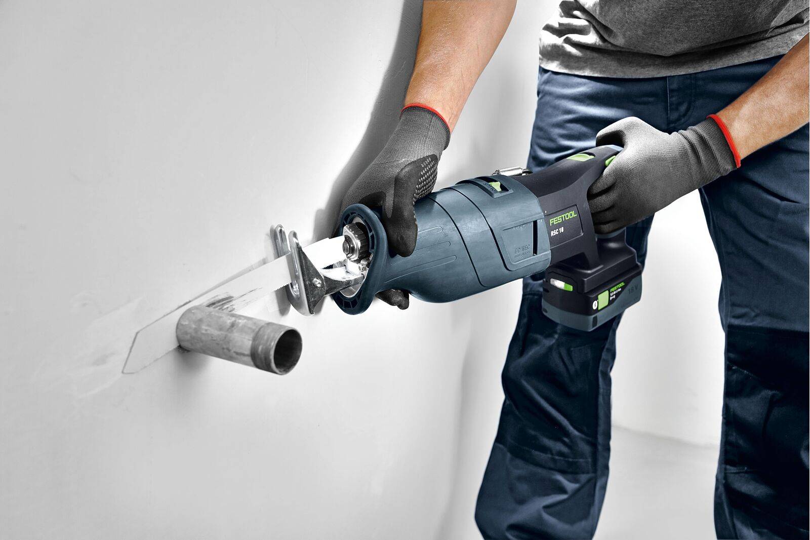 Festool - Scie sabre 18V RSC 18 5,0 EB-Plus + 2 batteries 5Ah + chargeur rapide + coffret Systainer 3 - FESTOOL - 576948 - Imagen 4