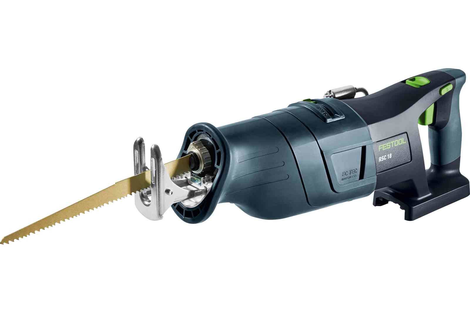 Festool - Scie sabre 18V RSC 18 5,0 EB-Plus + 2 batteries 5Ah + chargeur rapide + coffret Systainer 3 - FESTOOL - 576948 - Imagen 2