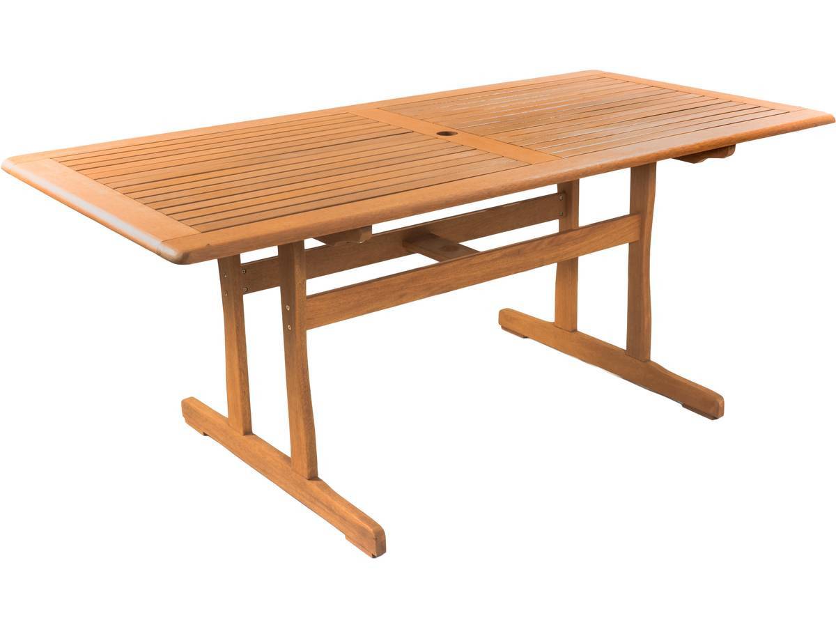 Habitat Et Jardin - Table Et Chaises De Jardin En Bois Exotique "hongkong" - Table Fixe + 8 Chaises Pliantes -habitat Et Jardin - Imagen 3