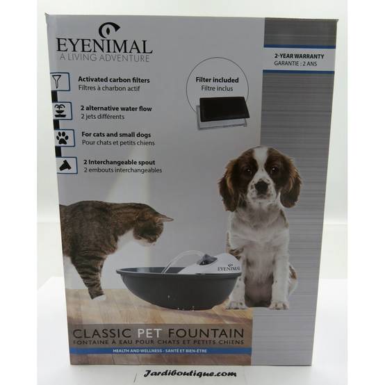 Fontaine EYENIMAL Classic Pet 1,75 l pour petit chien et chat - Imagen 10