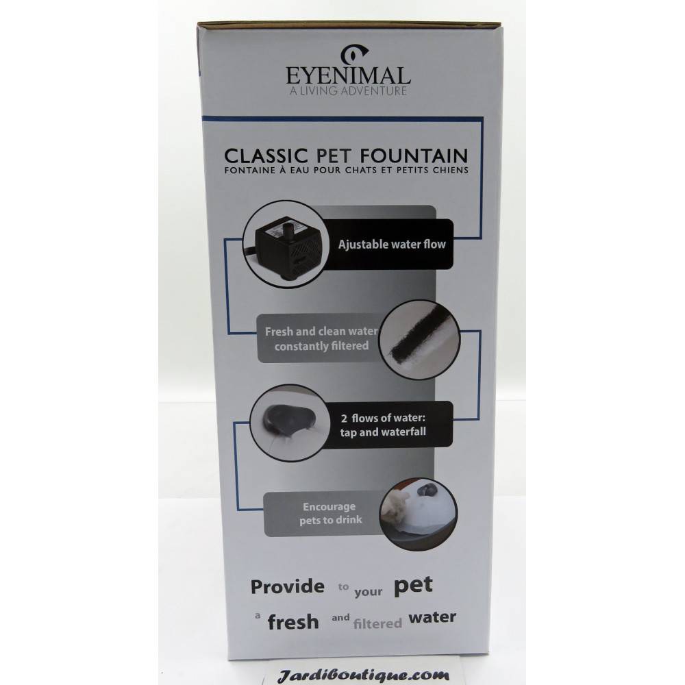 Fontaine EYENIMAL Classic Pet 1,75 l pour petit chien et chat - Imagen 8