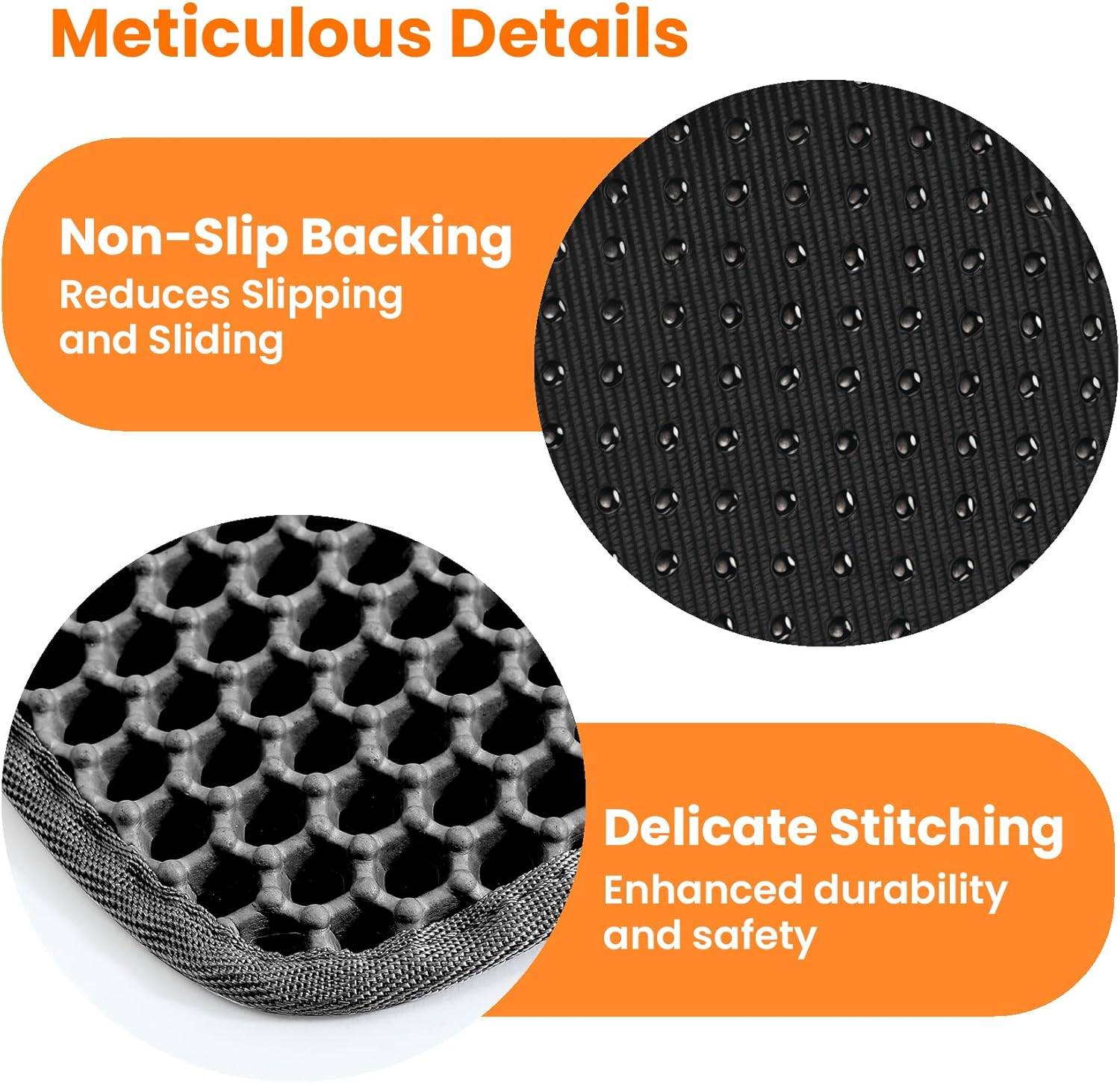 Tapis Litière Chat , double couche, nid d'abeille, antidérapant, imperméable et anti-urine, accessoire pour chat, 30*30 cm, noir-Lytech - Image 5