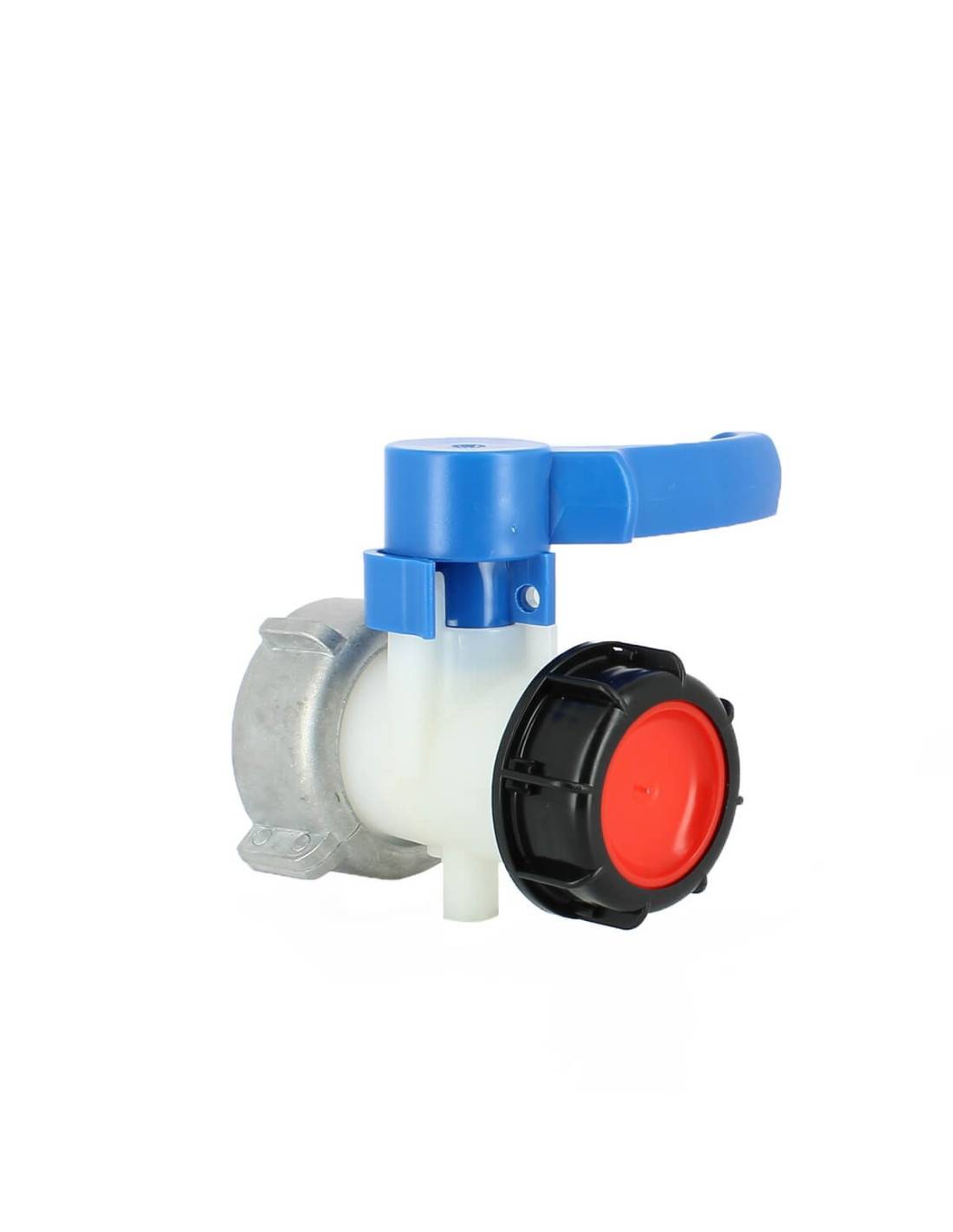 Vanne cuve - écrou S75X6 et sortie S60X6 - compatible Schütz - Imagen 1