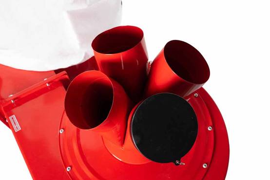Aspirateur à copeaux de bois 3 x 160 L - 400 V - 3800 W Holzmann - Image 4