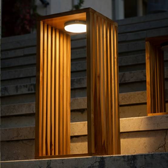 Lumisky - Lanterne solaire et rechargeable CHENNAI TALL H50cm - Image 2
