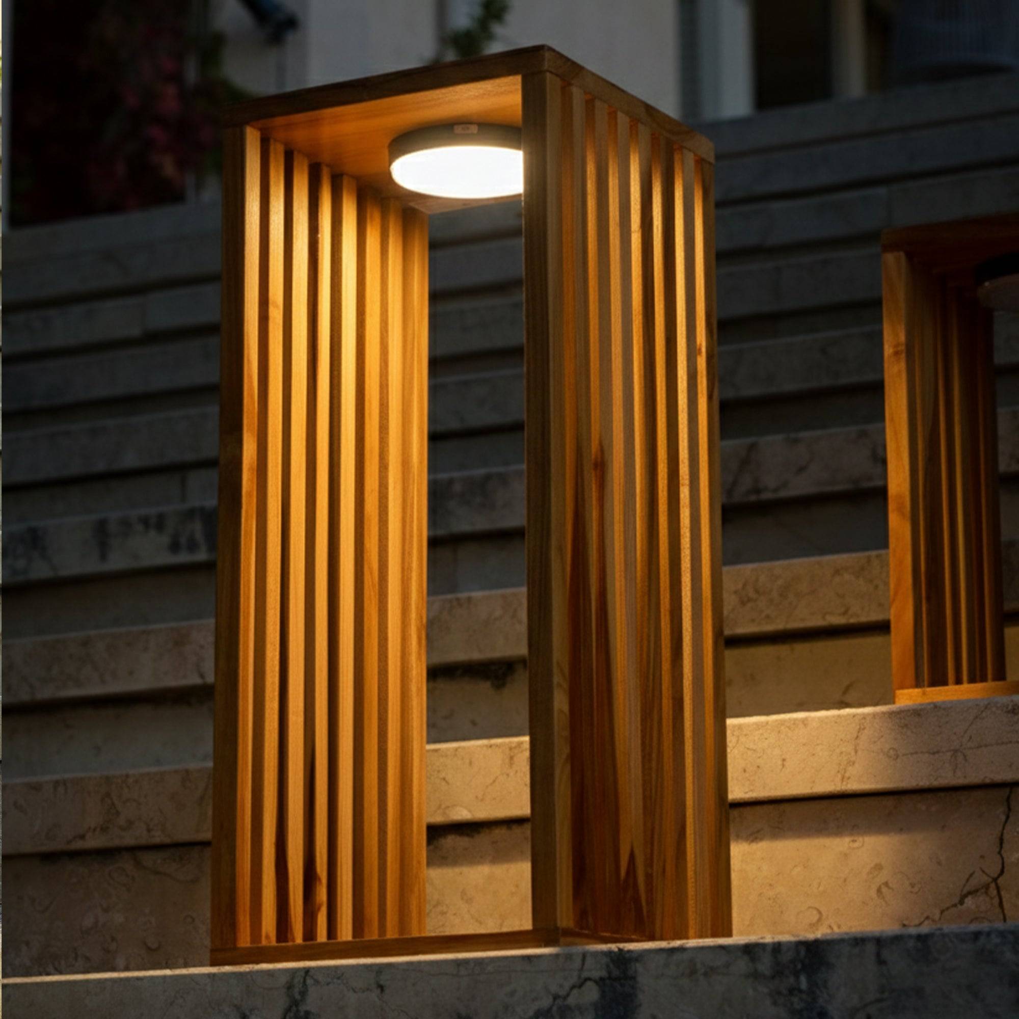 Lumisky - Lanterne solaire et rechargeable CHENNAI TALL H50cm - Image 2