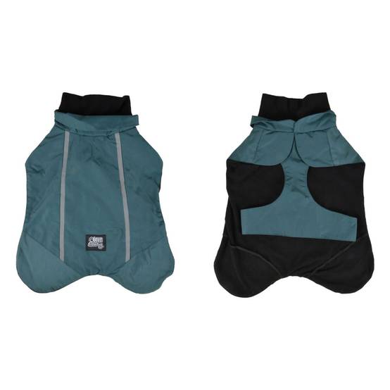 Love Story - Veste Imperméable Chien "Polaire" 30cm Émeraude - Image 1