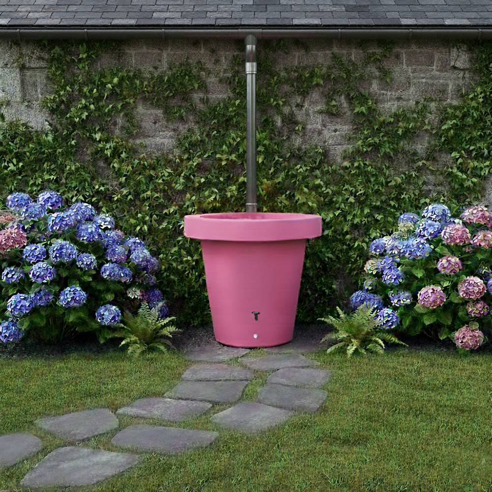Récupérateur d'eau 2-en-1 420l lluvia + kit complet - plast'up rotomoulage - Imagen 2