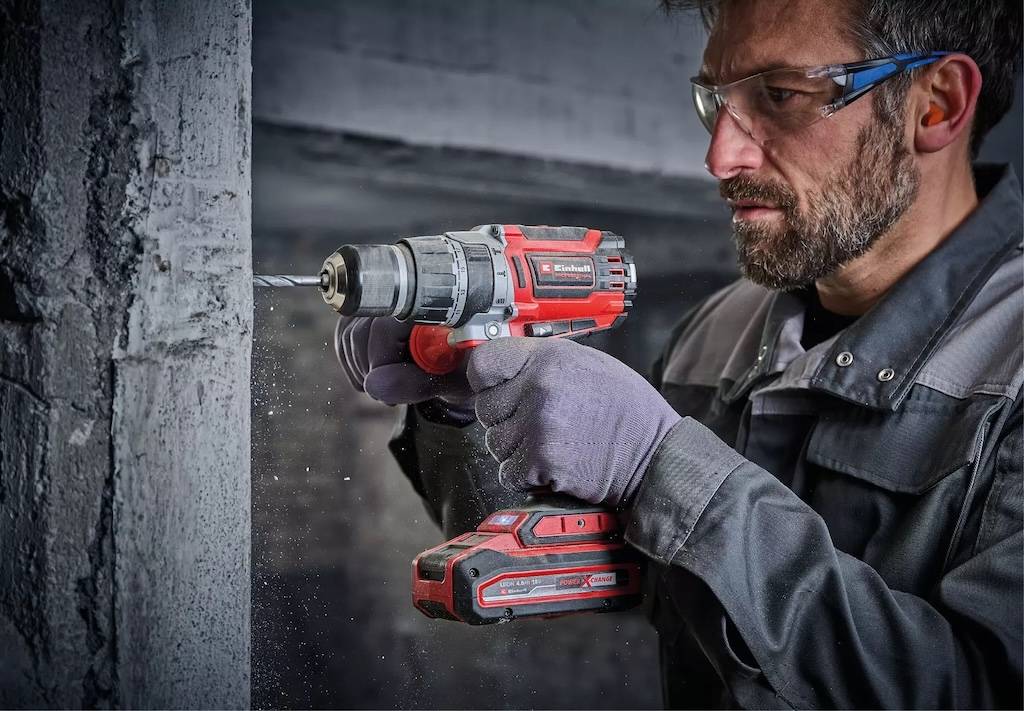 Einhell - Perceuse-visseuse à percussion sans fil – TP-CD 18/70 Li-i BL +70 – 70 Nm – 2 batteries + accessoires – Power X-Change - Image 4