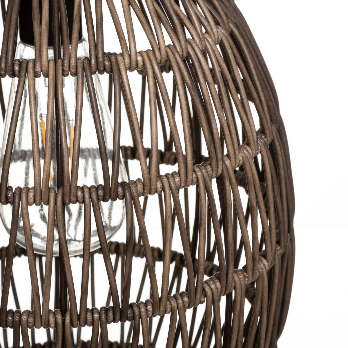 Atmosphera - Lampe solaire "Ravi" beige H32cm - Atmosphera Créateur d'intérieur - Imagen 5