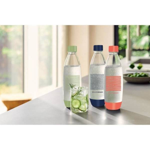 Machine a Soda Bouteilles SODASTREAM - Fuse Edition Limitée - Pack de 3 bouteilles 1L - Sans PFAS - Image 3