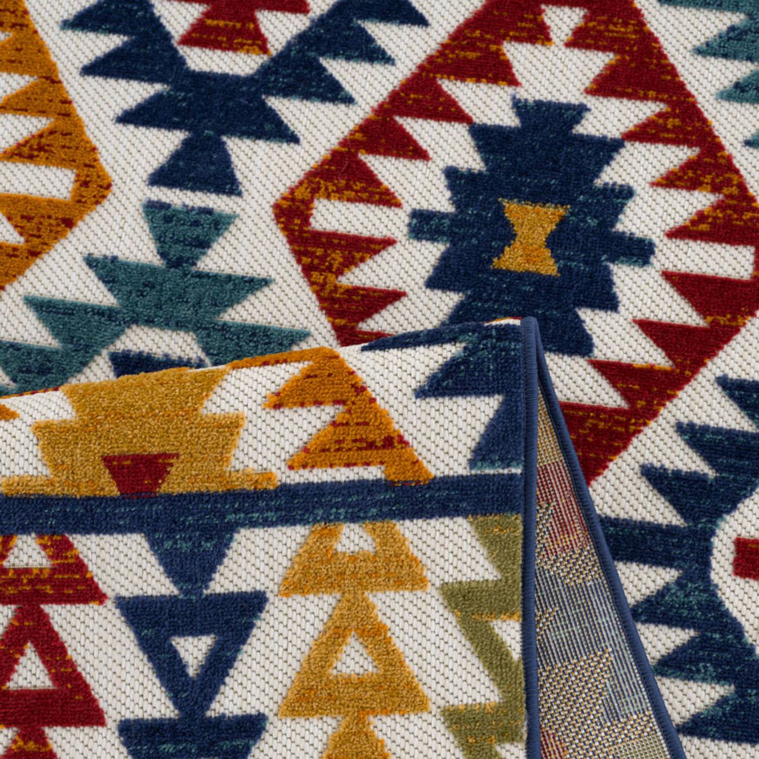 Autre - Tapis intérieur et extérieur multicolore 160x230cm - Imagen 2