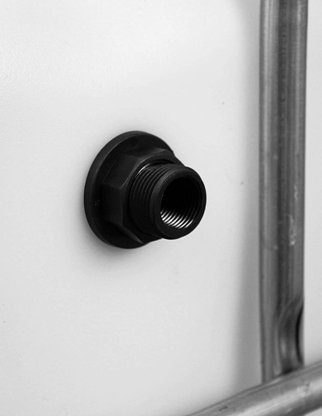 Passe Paroi auto-étanche Mâle 3/4'' - Femelle 1/2'' - Imagen 2
