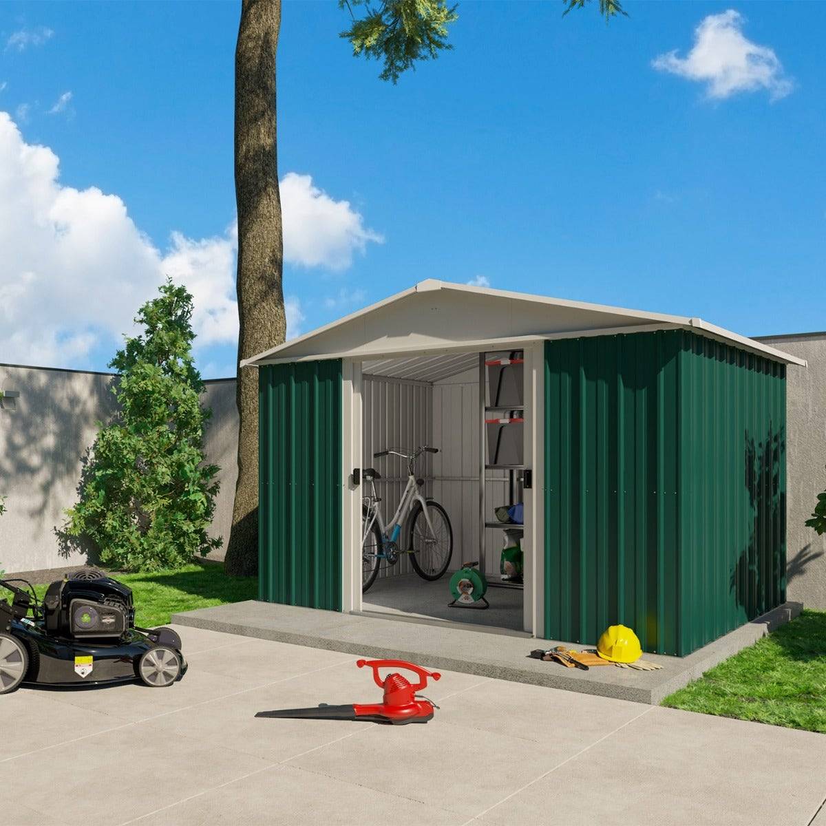 Yardmaster - Abri de jardin métal 7,18m² 108GEYZ Yardmaster - Image 8
