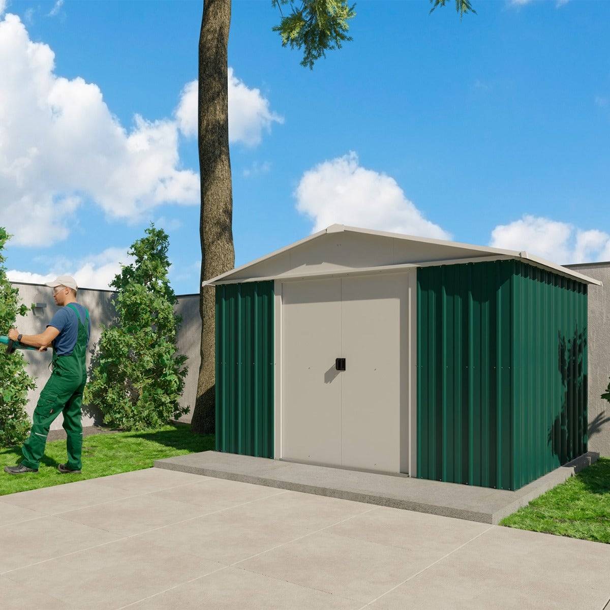 Yardmaster - Abri de jardin métal 7,18m² 108GEYZ Yardmaster - Image 7