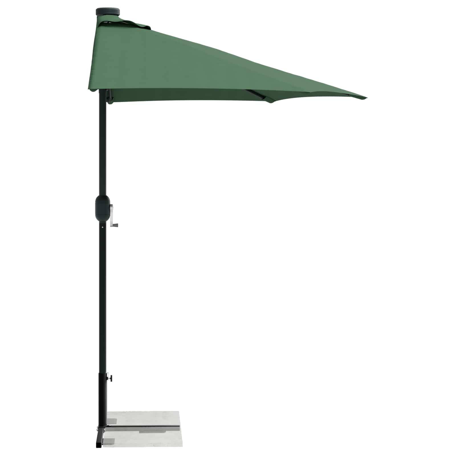 Vidaxl - Cadre de Base de Parasol Demi Noir Acier for 32-38 mm Pole vidaXL 42034492 - Image 4