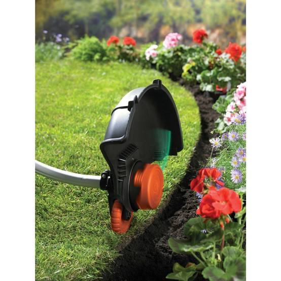 Coupe-bordures filaire 900W - 33cm - BLACK+DECKER - avec 2 poignées, tube télescopique et roue de guidage - GL9033HDL-FR - Image 9