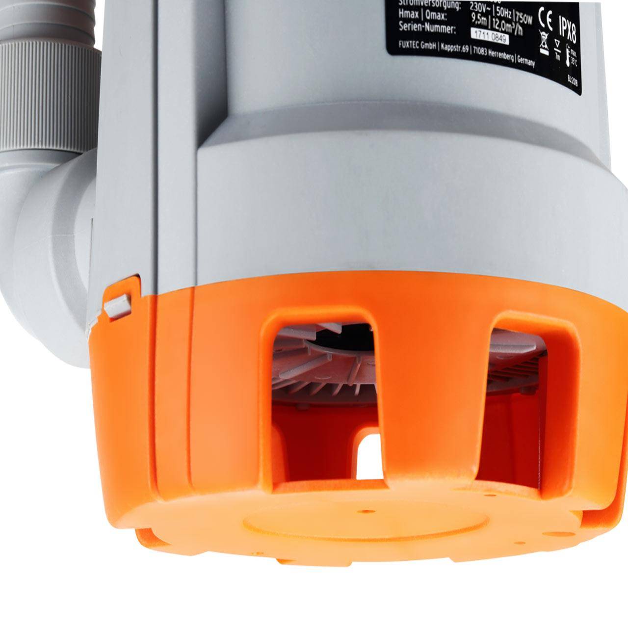FUXTEC - Pompe de relevage eaux usées - FUXTEC FX-TP1750 - 750W débit 12000 litres par heure - Image 2