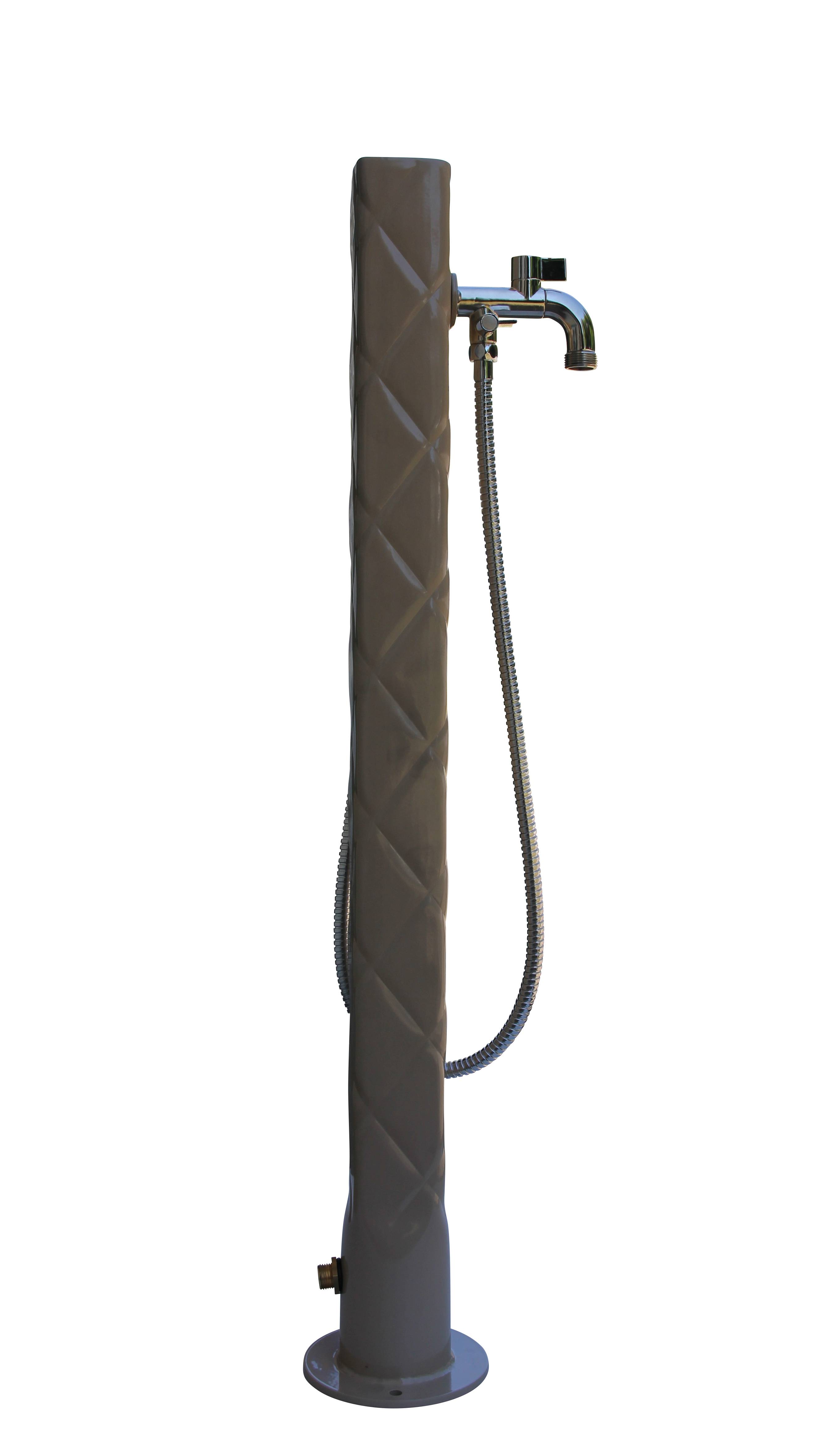 Fontaine borne océane taupe avec douche DOMMARTIN H. 95cm X L. 15cm. - Imagen 2